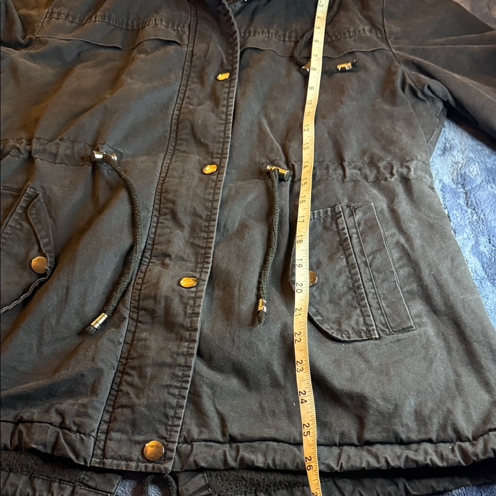 LAMASINI Black Utility Jacket - Picture 5 of 8